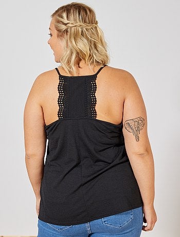 Top con pizzo dietro e sul collo - Kiabi