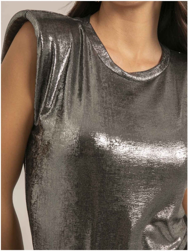 Top con spalline FLOPIE Argento - Kiabi