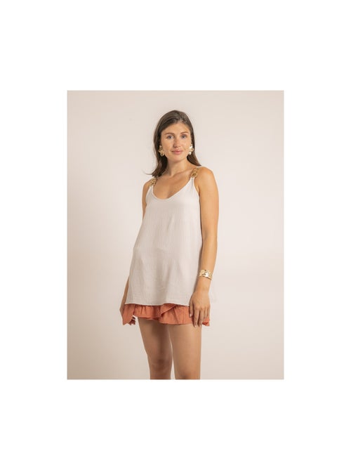 Top con spalline gioiello FELINA - Kiabi