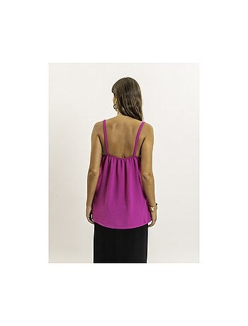Top con spalline gioiello FELINA