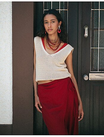Top con spalline, MO Fashion