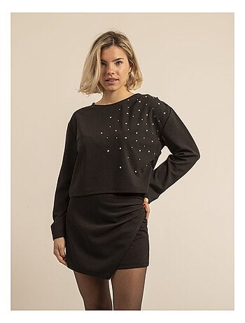 Top con strass FABULIA