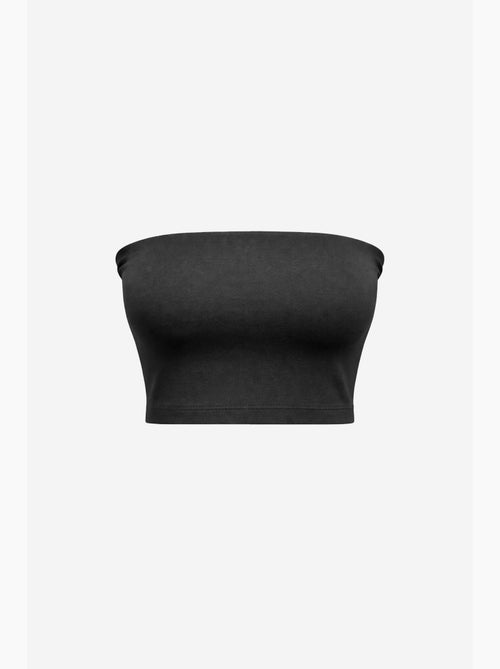 Top corto a fascia senza spalline mixray - Kiabi Top corto a fascia senza spalline mixray - Kiabi