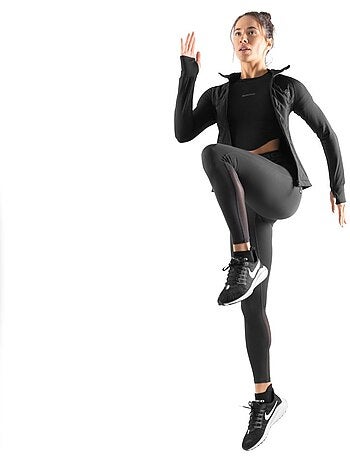 Top corto da allenamento a maniche corte da donna fitness donna sculpt