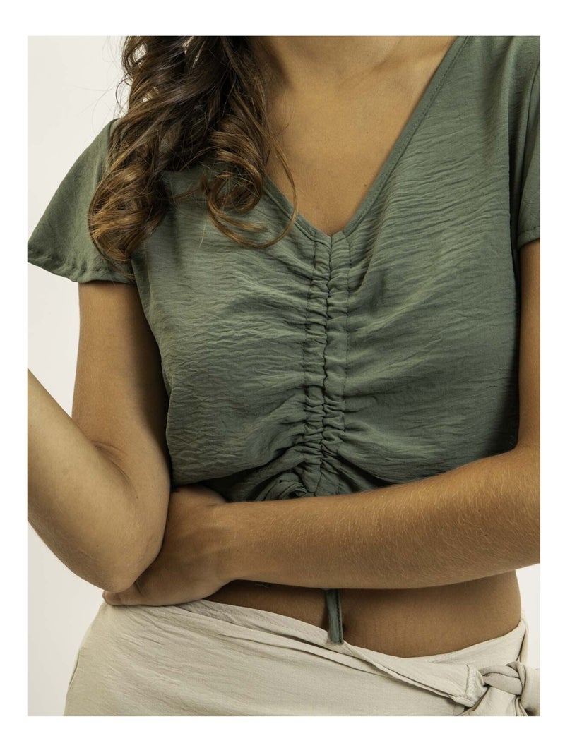 Top corto FABRIZIA Cachi - Kiabi