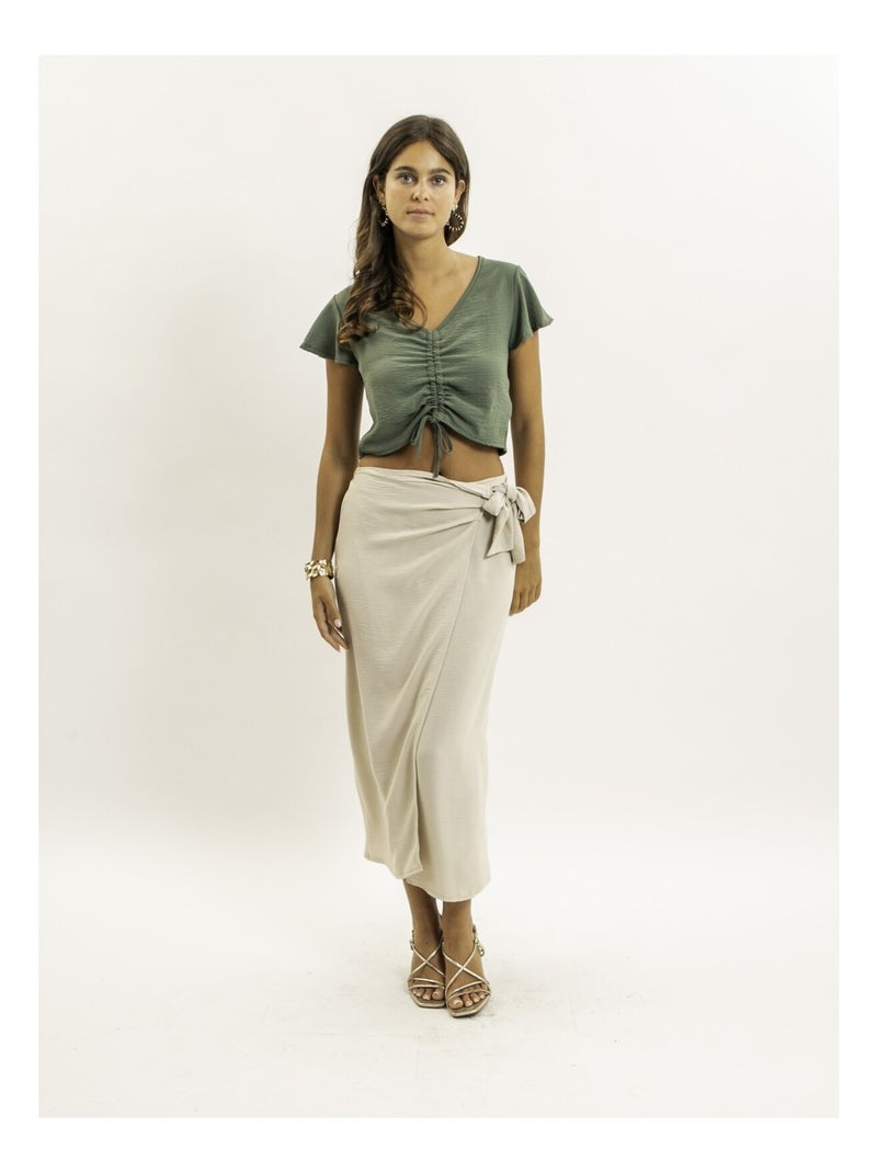Top corto FABRIZIA Cachi - Kiabi