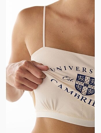 Top corto harvard donna penti