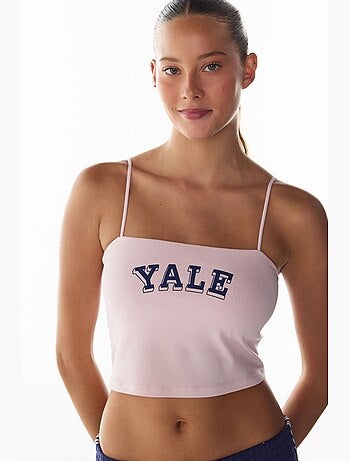 Top corto harvard donna penti