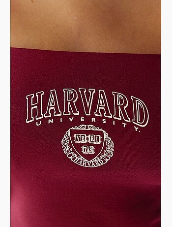 Top corto harvard donna penti