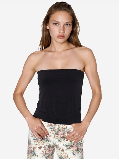 Top corto in maglia senza spalline busem - Kiabi Top corto in maglia senza spalline busem - Kiabi