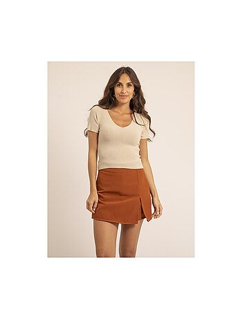 Top corto maille FALINI