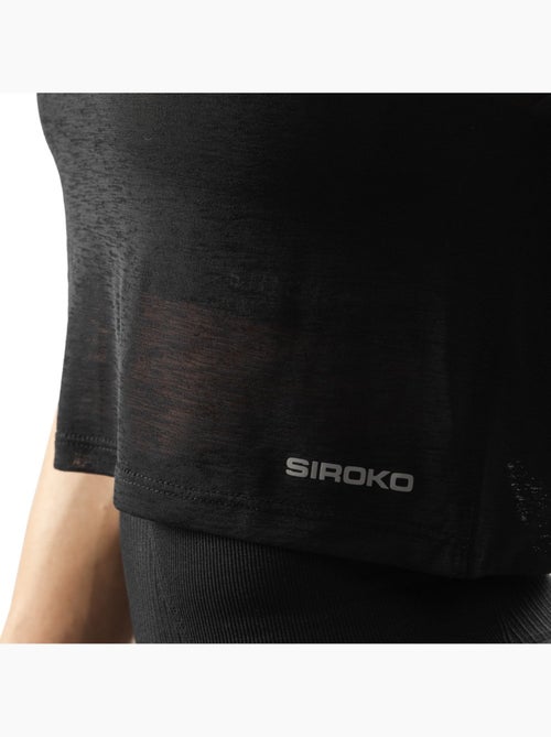 Top corto smanicato da allenamento da donna fitness donna beat - Kiabi Top corto smanicato da allenamento da donna fitness donna beat - Kiabi