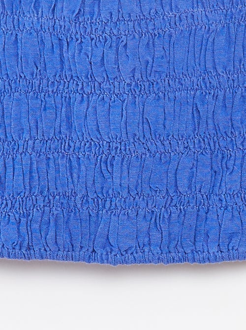 Top cropped con spalline - Kiabi