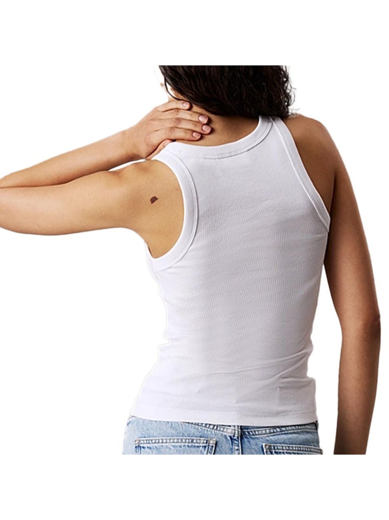 Top Donna Calvin Klein Jeans - Canotta Bianco - Kiabi