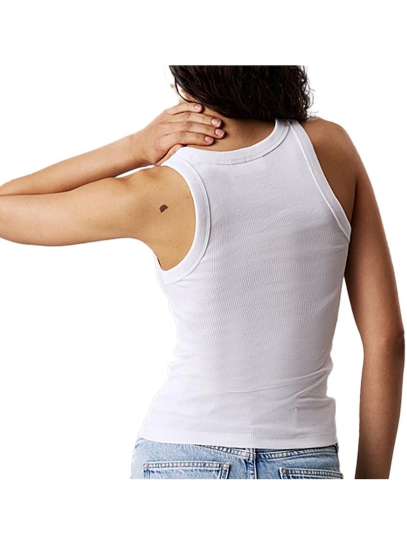 Top Donna Calvin Klein Jeans - Canotta Bianco - Kiabi