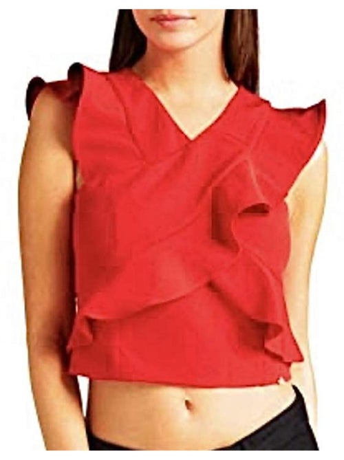 Top Donna Guess con Volant - Kiabi Top Donna Guess con Volant - Kiabi