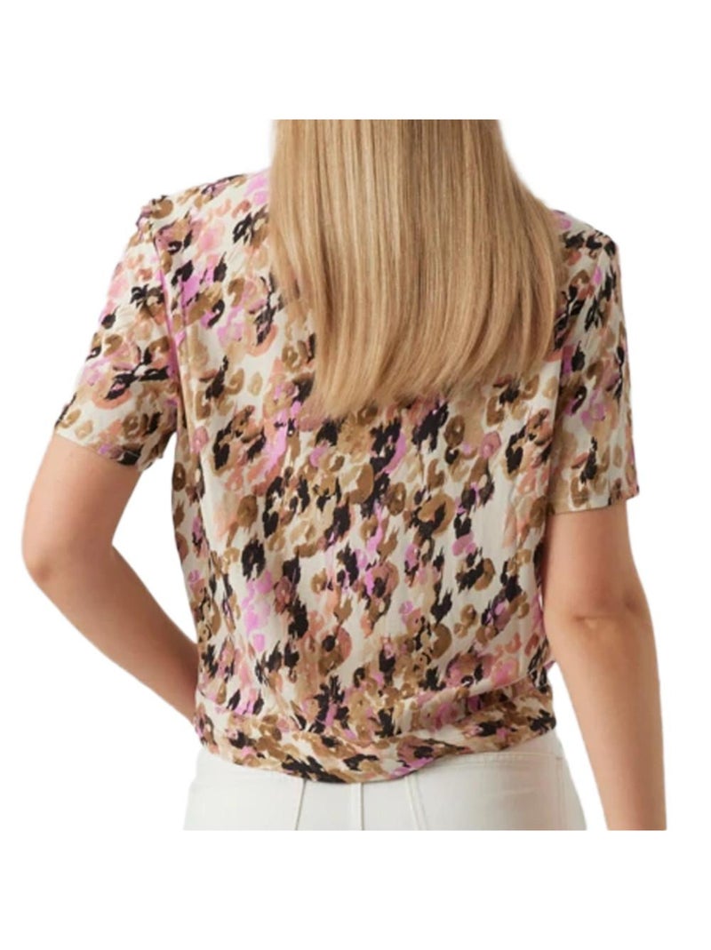 Top Donna Stampato Vero Moda Blu - Kiabi