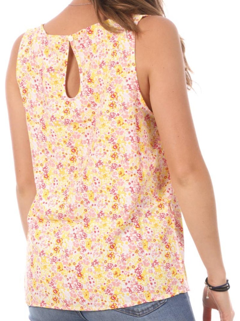 Top Donna Vero Moda Stampato Giallo - Kiabi