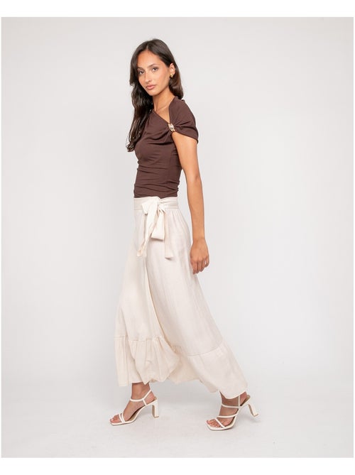 Top drappeggiato con gioielli FIJAYA - Kiabi