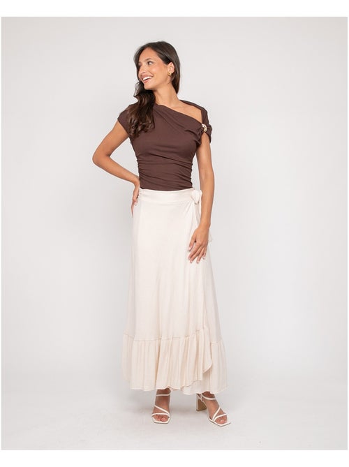 Top drappeggiato con gioielli FIJAYA - Kiabi