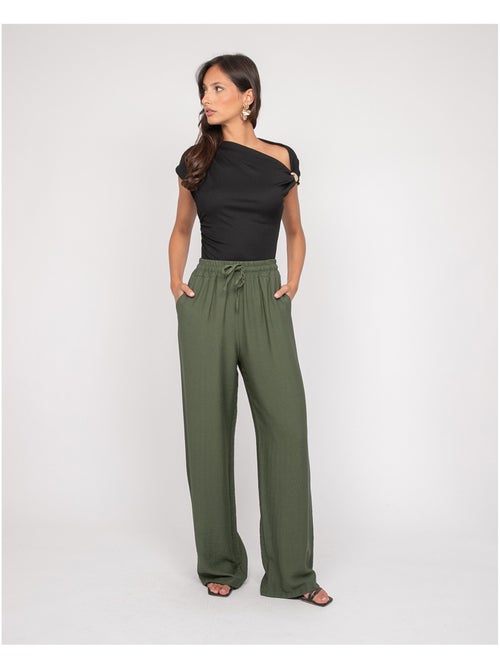 Top drappeggiato con gioielli FIJAYA - Kiabi Top drappeggiato con gioielli FIJAYA - Kiabi