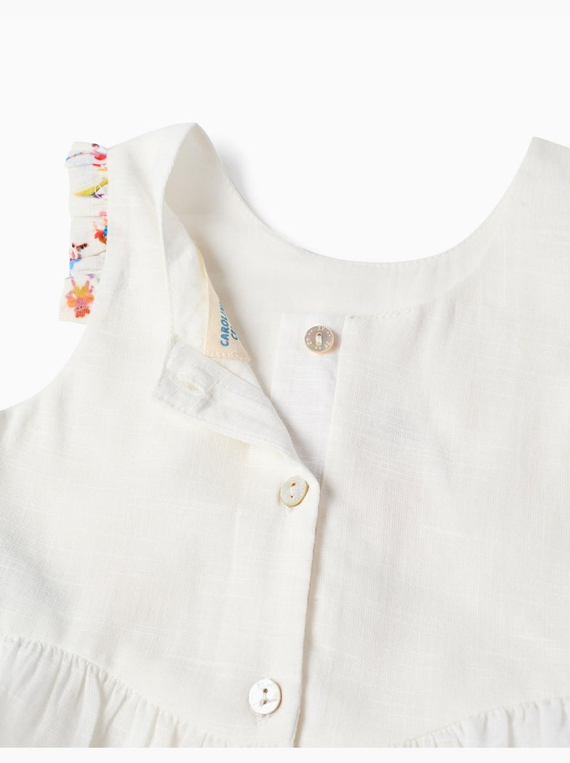 Top e pantaloncini stampato Carolina Celas x Zippy Bianco - Kiabi