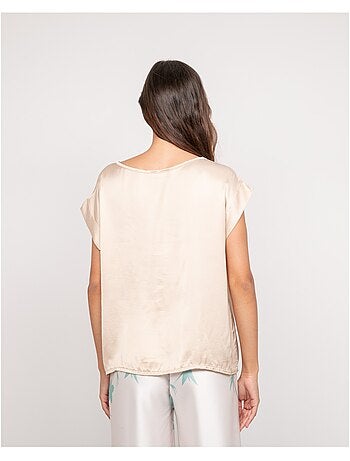 Top effetto satin FRIDOLE