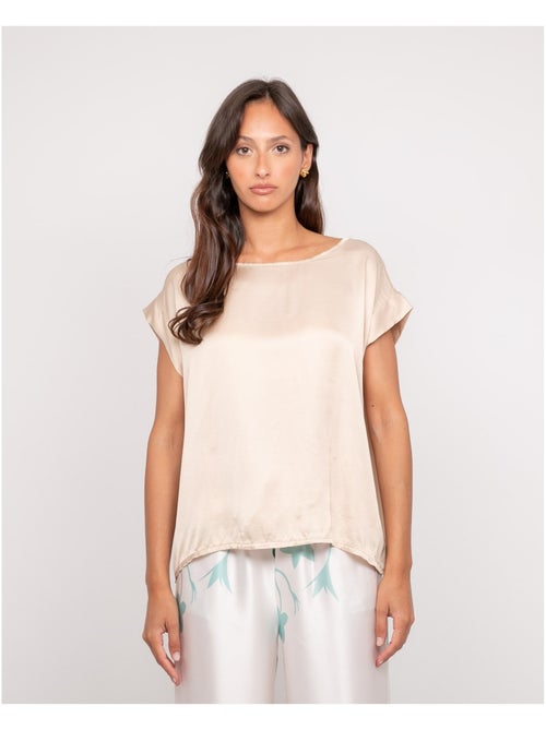 Top effetto satin FRIDOLE - Kiabi