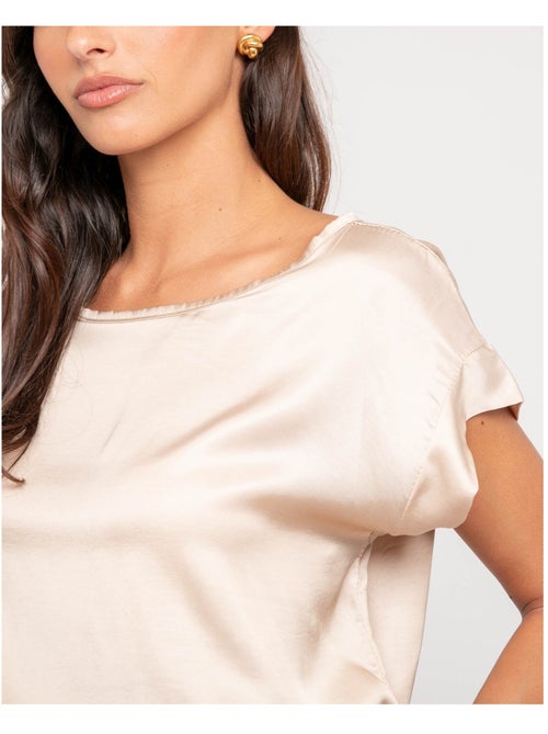 Top effetto satin FRIDOLE - Kiabi