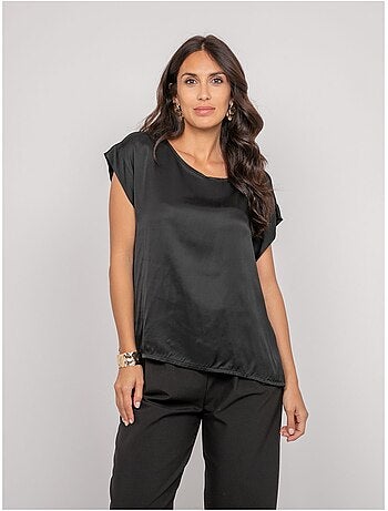 Top effetto satin FRIDOLE