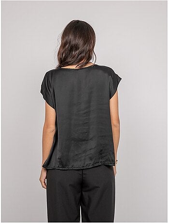 Top effetto satin FRIDOLE