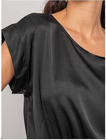 Top effetto satin FRIDOLE