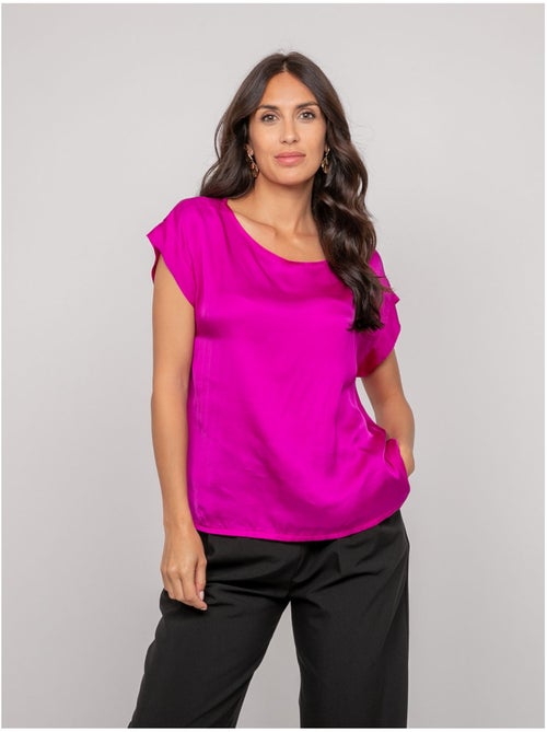 Top effetto satin FRIDOLE - Kiabi Top effetto satin FRIDOLE - Kiabi
