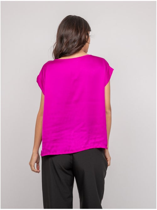 Top effetto satin FRIDOLE - Kiabi Top effetto satin FRIDOLE - Kiabi