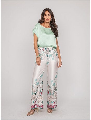 Top effetto satin FRIDOLE