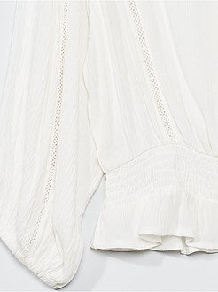 Top fluido smocké - Kiabi