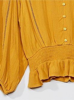 Top fluido smocké - Kiabi