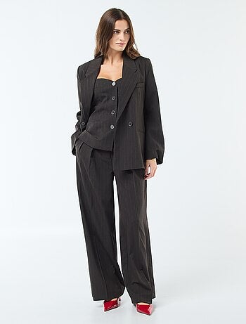 Top gilet stile cameriere