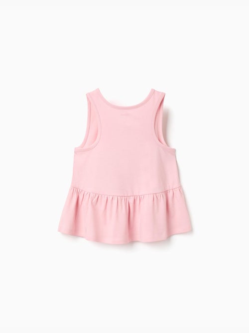 Top in cotone senza maniche con stampa Stitch - Kiabi