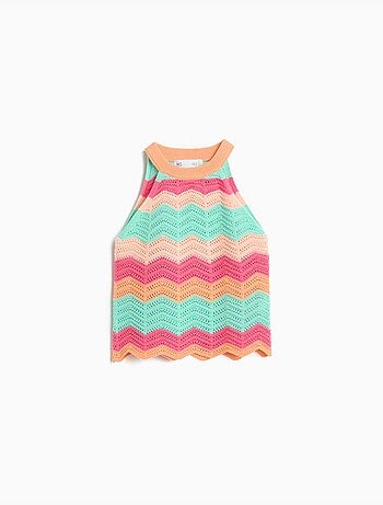Top in crochet, MO Fashion