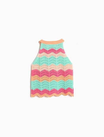 Top in crochet, MO Fashion