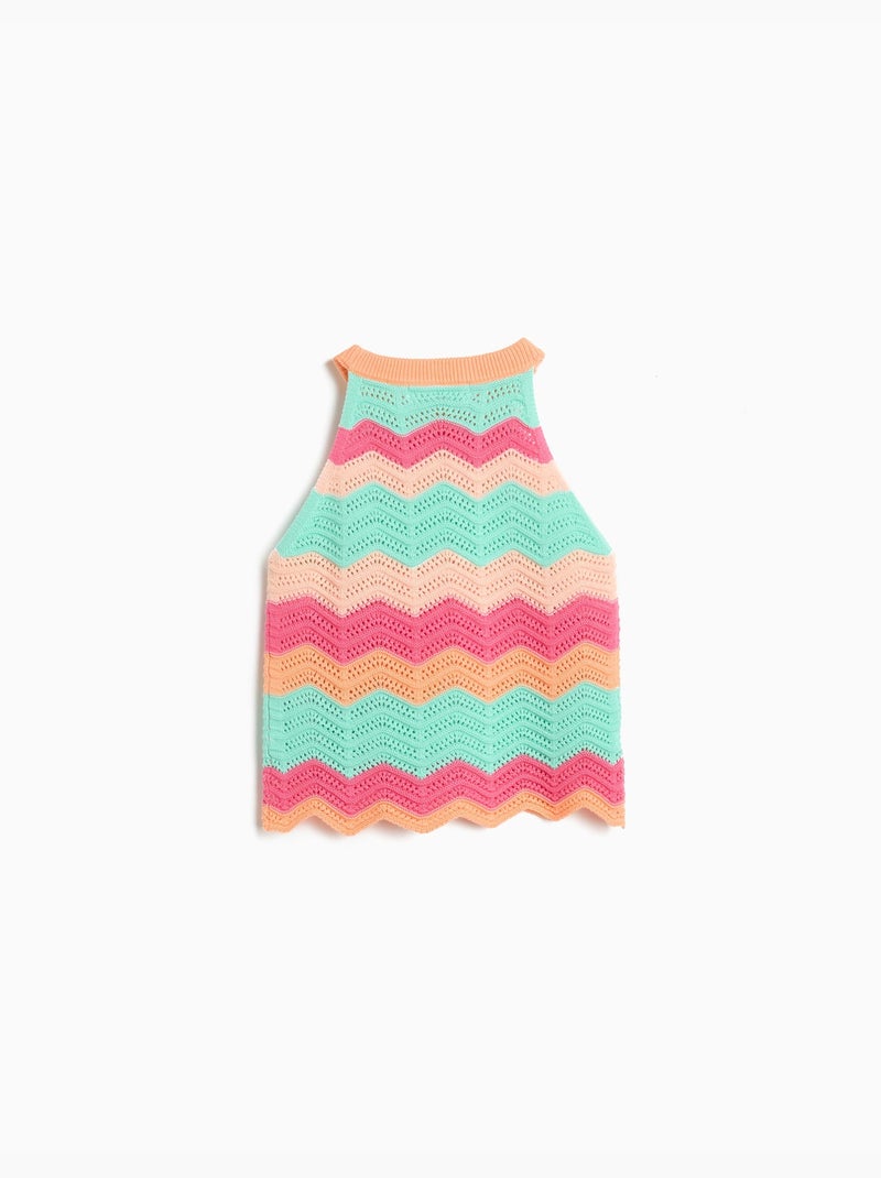 Top in crochet, MO Fashion Arancione - Kiabi