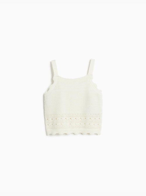 Top in crochet, MO Fashion - Kiabi