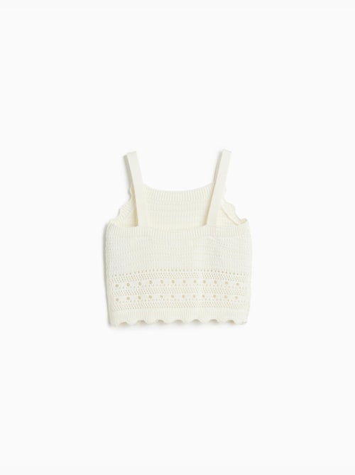 Top in crochet, MO Fashion - Kiabi