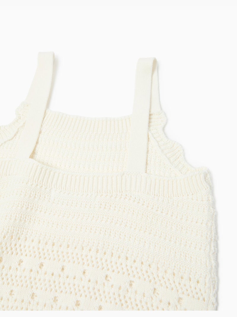 Top in crochet, MO Fashion Bianco - Kiabi