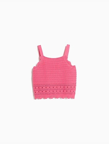 Top in crochet, MO Fashion