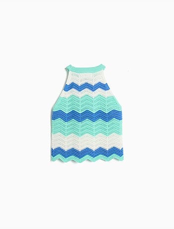 Top in crochet, MO Fashion