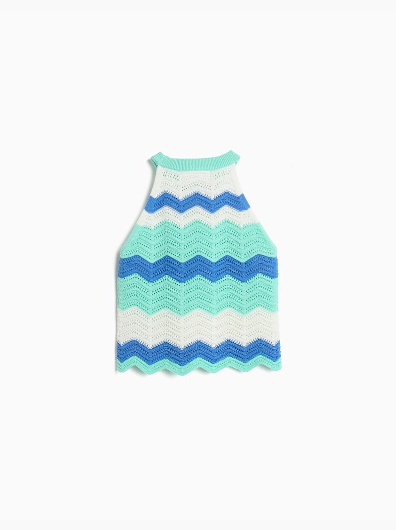 Top in crochet, MO Fashion Verde - Kiabi