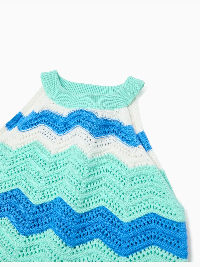 Top in crochet, MO Fashion Verde - Kiabi