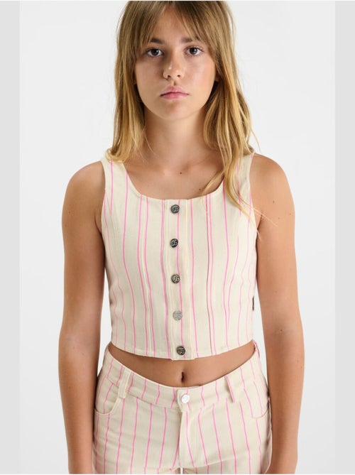 Top in denim LAIFGI - Kiabi